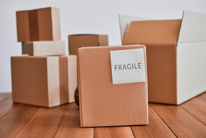 Packing fragile items